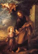 Bartolome Esteban Murillo St. John's and the child Jesus Germany oil painting artist